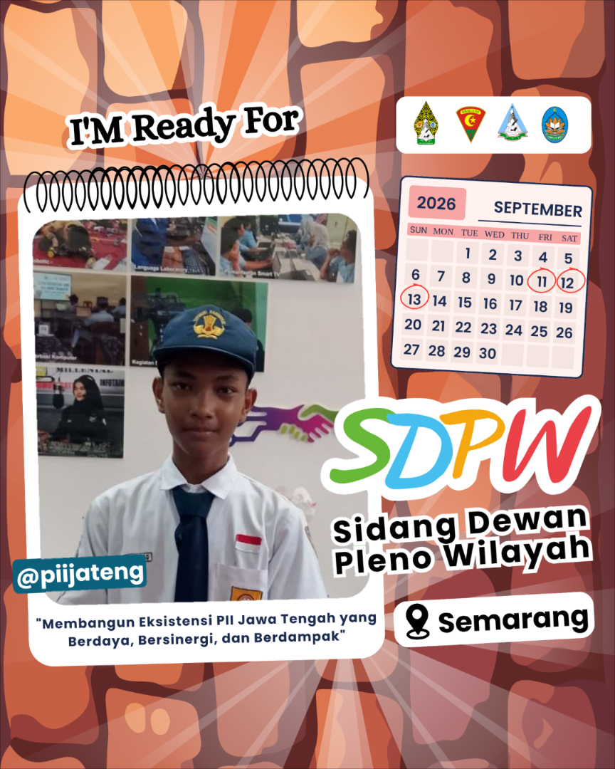Twibbon Muhammad Zulfan Ishaq delegasi PD PII Kota dan Kabupaten Tegal SDPW 2026