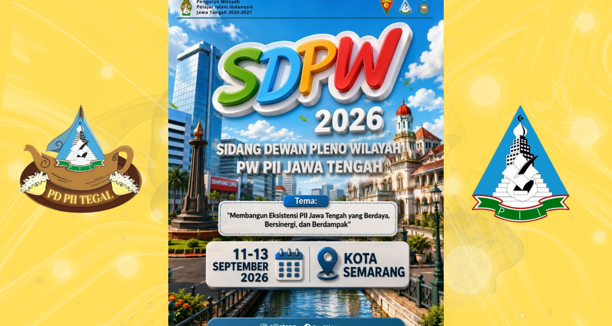 Poster SDPW PII Jawa Tengah 2026 di Kota Semarang