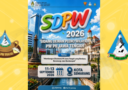Poster SDPW PII Jawa Tengah 2026 di Kota Semarang